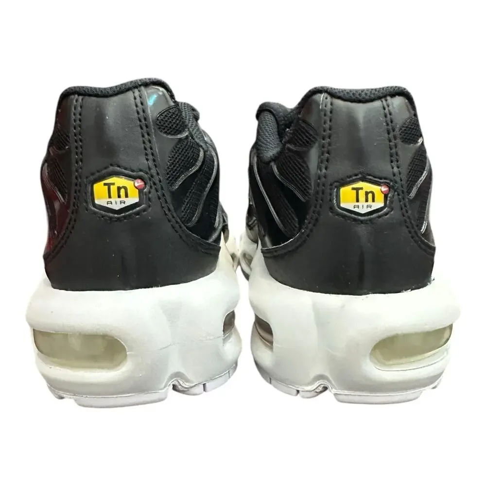 Nike Air Max Plus Black-Black-White Womens Size 7 DM2362-001 New Authentic